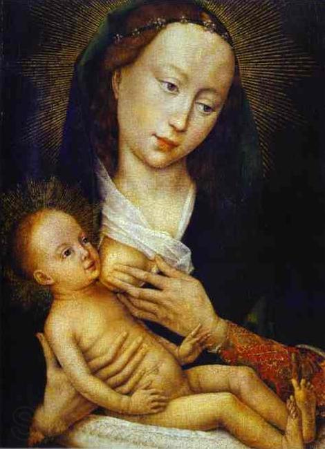 Rogier van der Weyden Madonna and Child Germany oil painting art